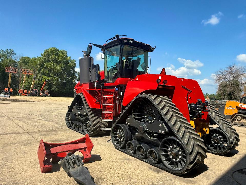 Case 595 QUADTRAC SCRAPER