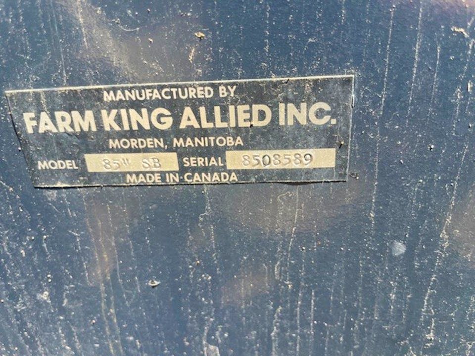 Farm King 85SB
