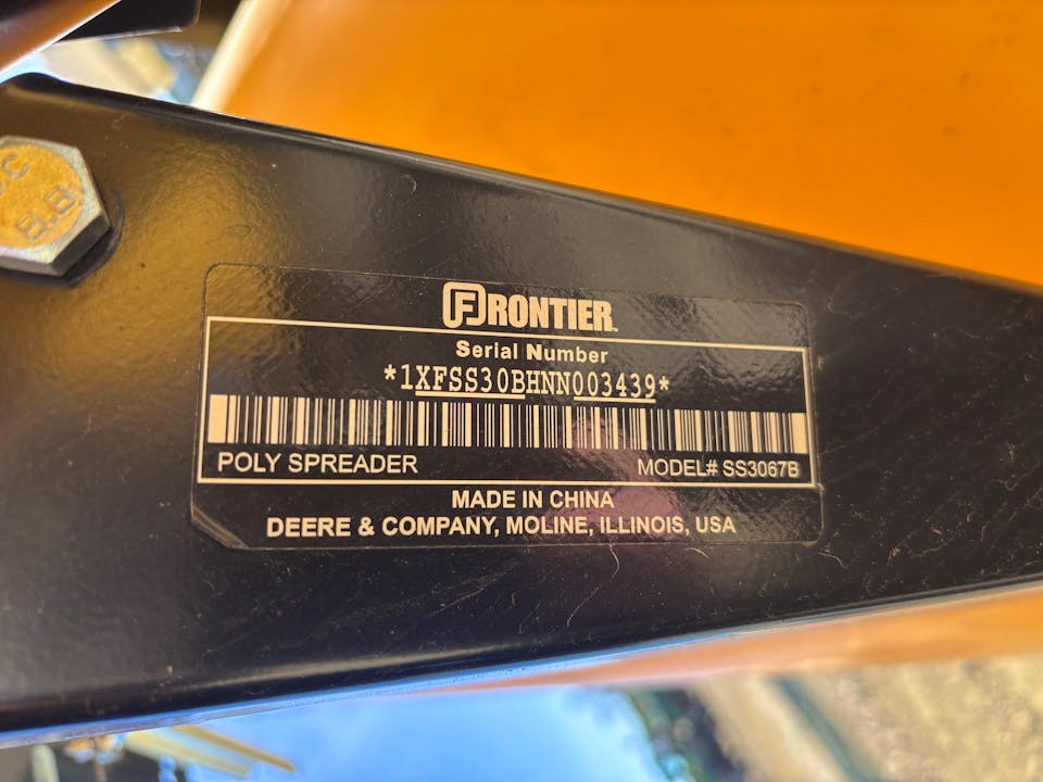 Frontier SS3067B Broadcast Spreader