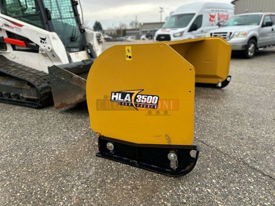 HLA 3500 Series 10' Snow Pusher w/ Flex Edge - SP3500EF10
