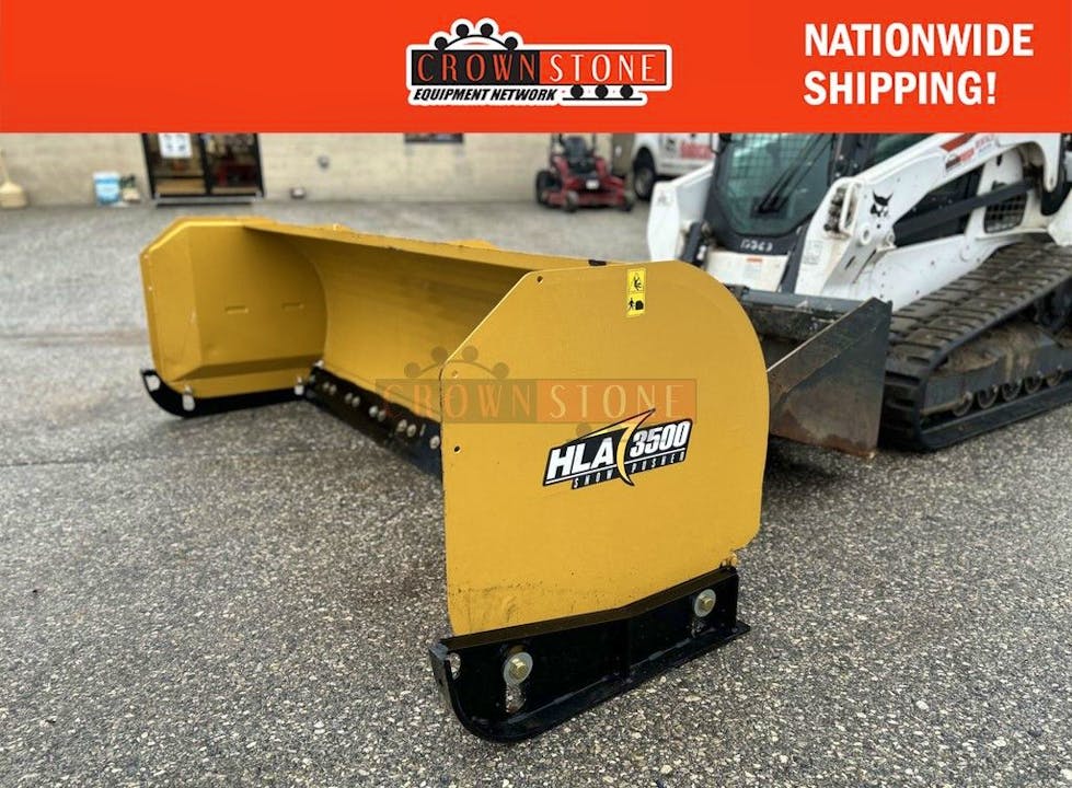 HLA 3500 Series 10' Snow Pusher w/ Flex Edge - SP3500EF10
