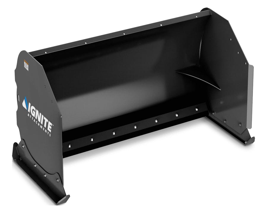 Ignite Attachments 6-Foot Snow Pusher