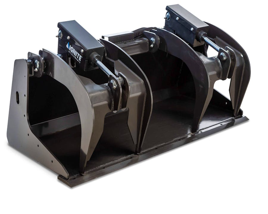 Ignite Attachments 62-Inch Bucket Grapple