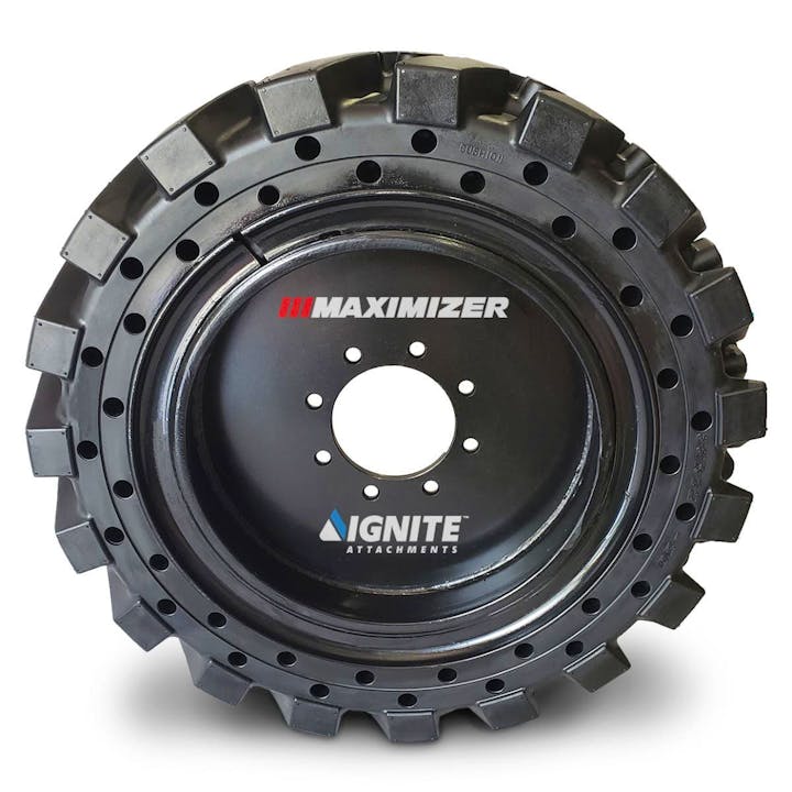 Ignite Attachments 33x12 Maximizer Solid Tire Set