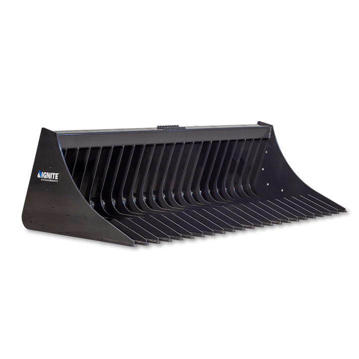 Ignite Attachments 82-Inch Rock Bucket