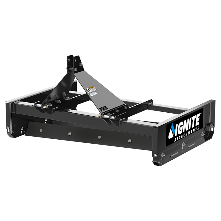Ignite Attachments 60-Inch Land Grader for Tractors