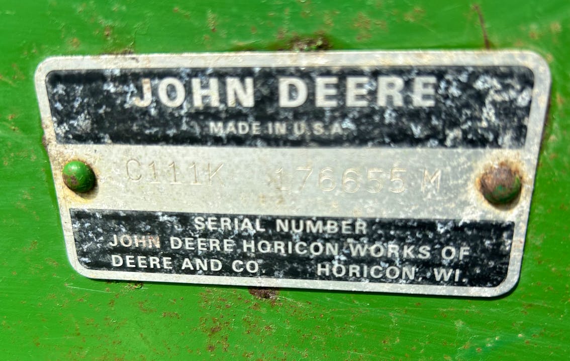 John Deere 111
