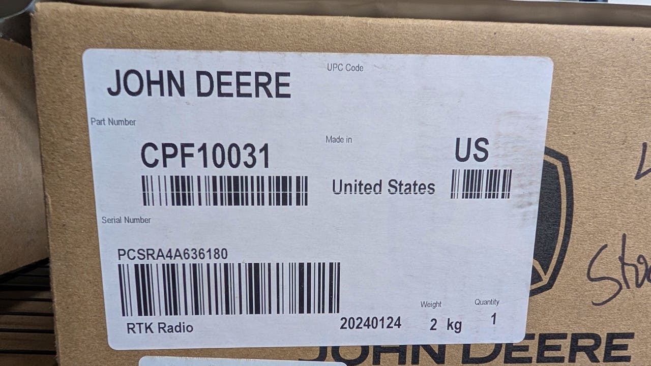 John Deere 450 Radio