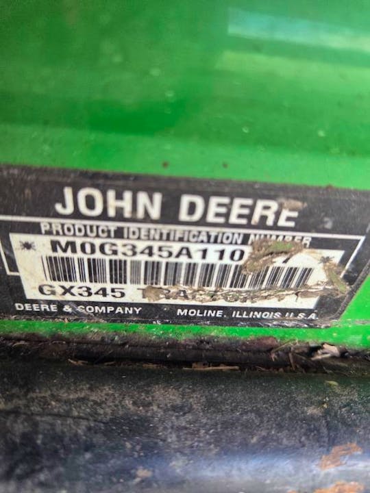 John Deere GX345