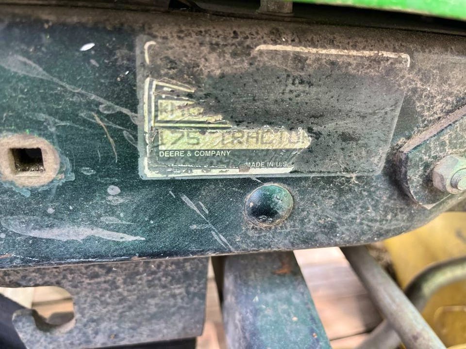 John Deere HYDRO 175