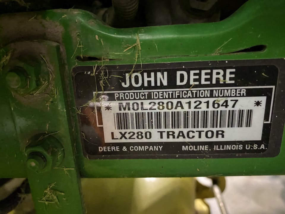 John Deere LX280