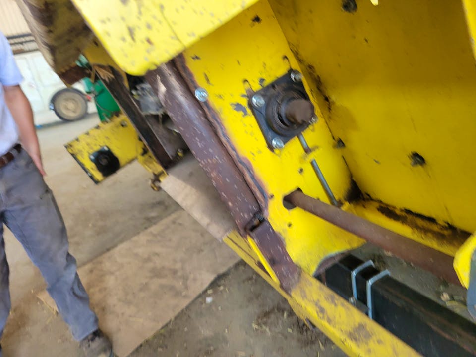 John Deere cross over drive