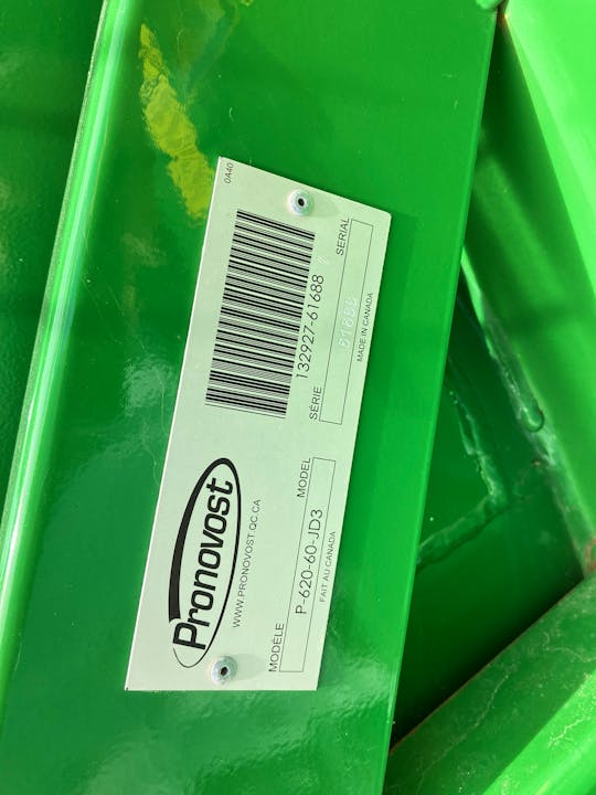 Pronovost P-620-60-JD3 Snowblower