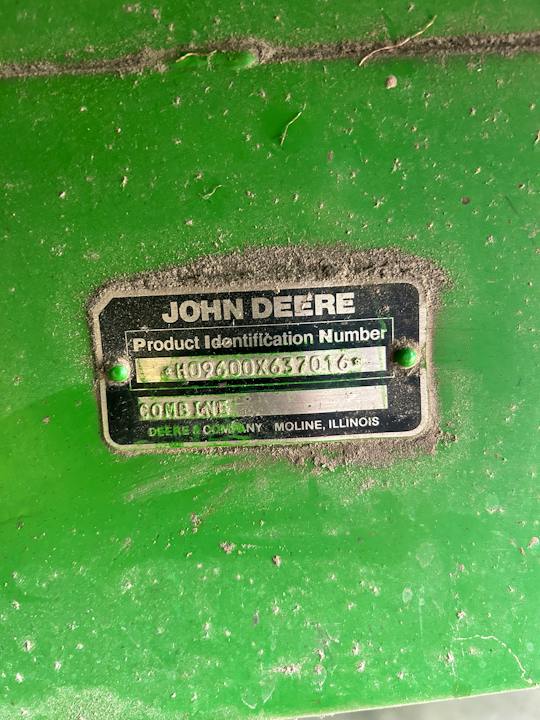 John Deere 9600