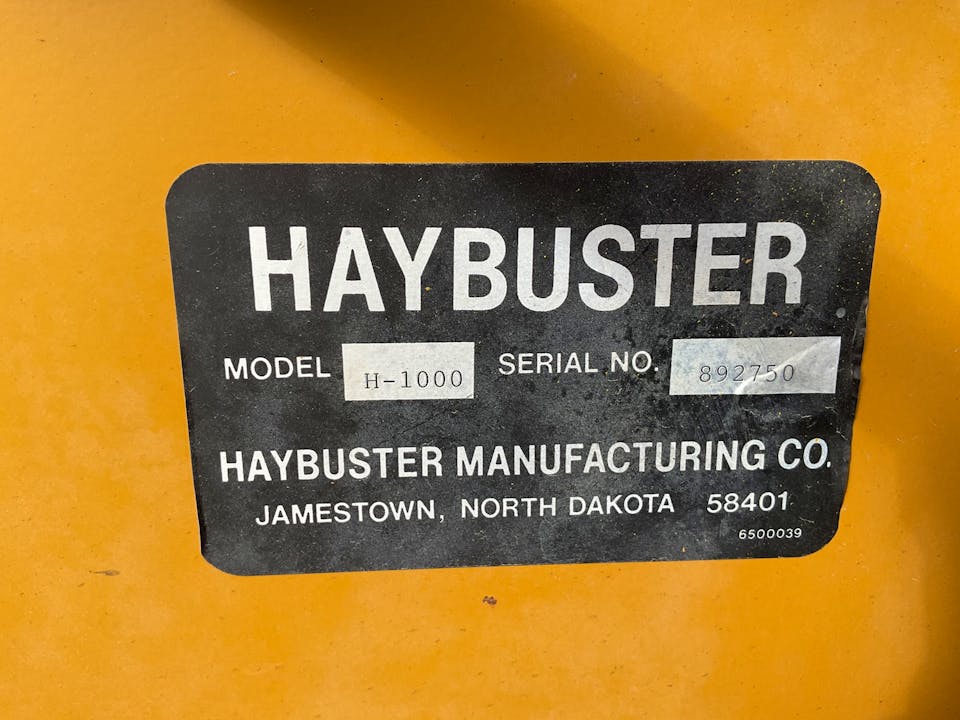 Haybuster H1000