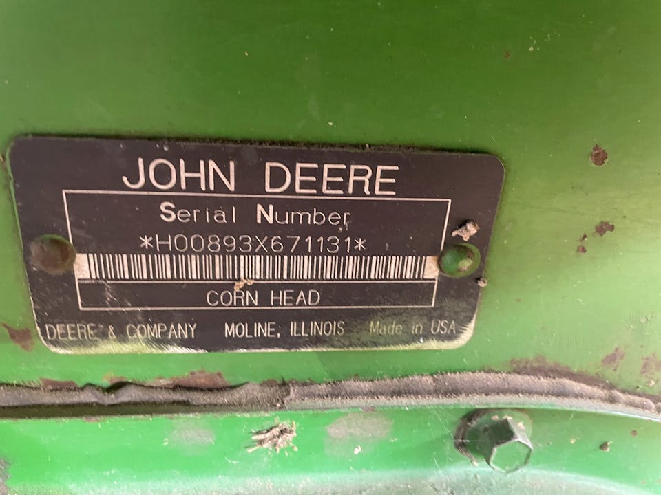 John Deere 893