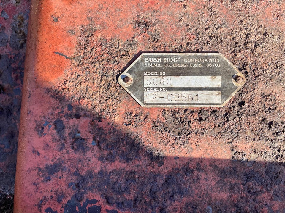Bush Hog SQ60