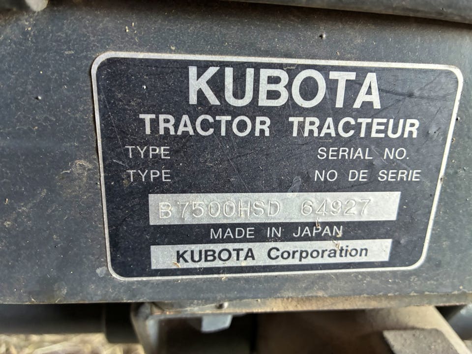 Kubota B7500