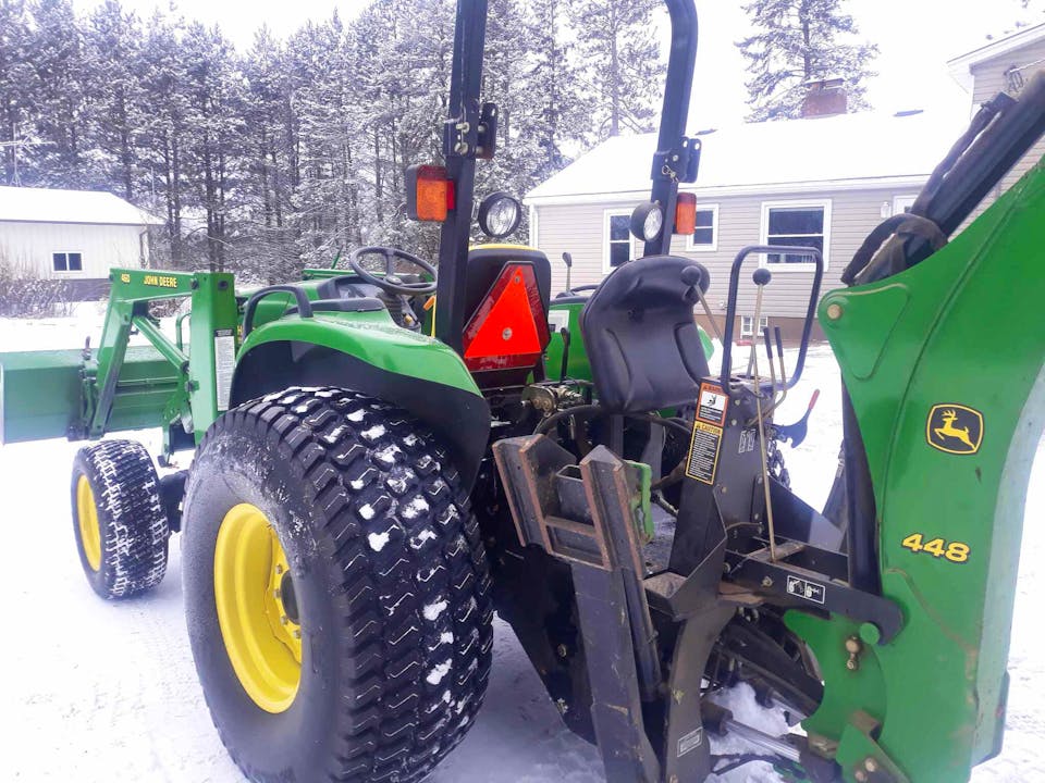 John Deere 4600/loader/backhoe