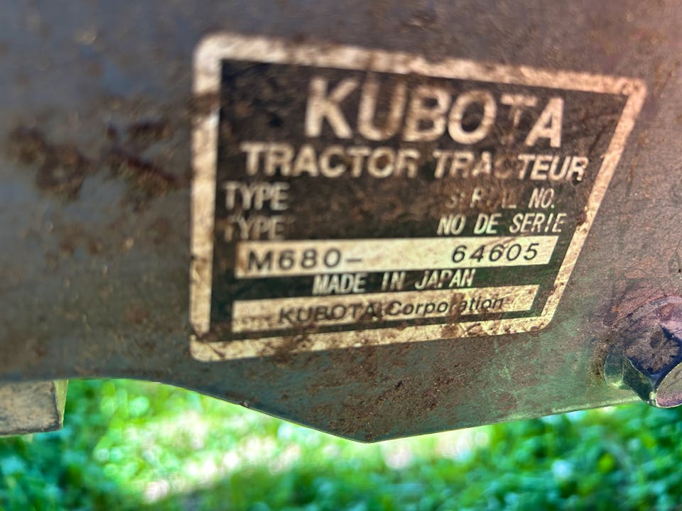 Kubota M6800