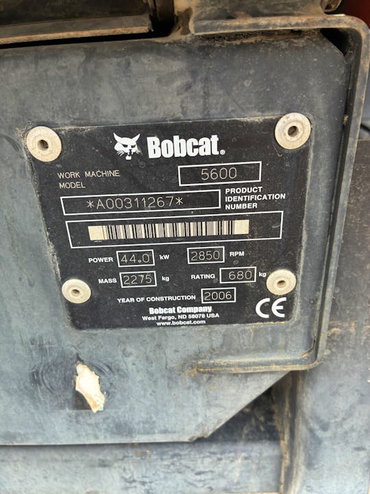 Bobcat TOOLCAT 5600