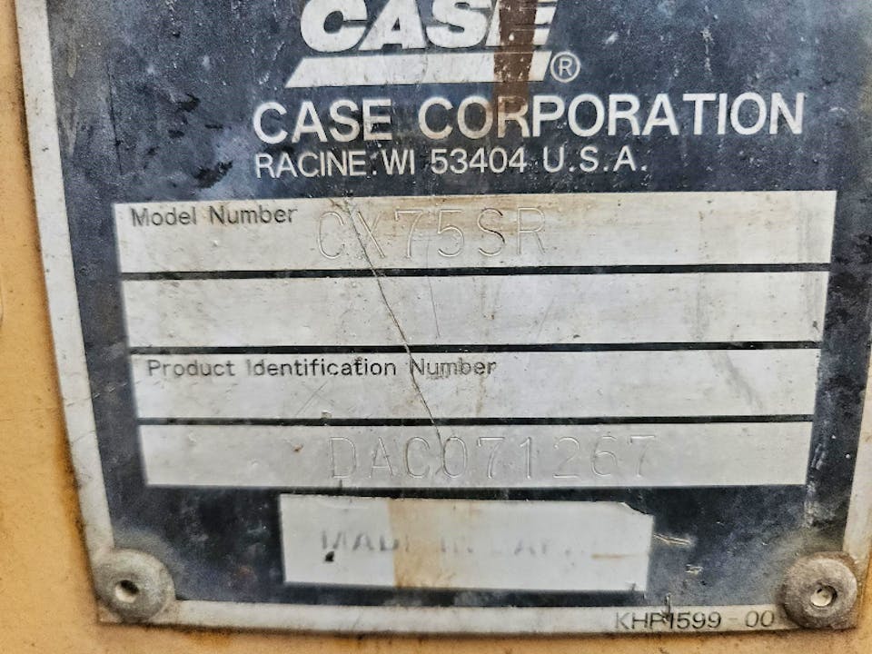 Case CX75SR