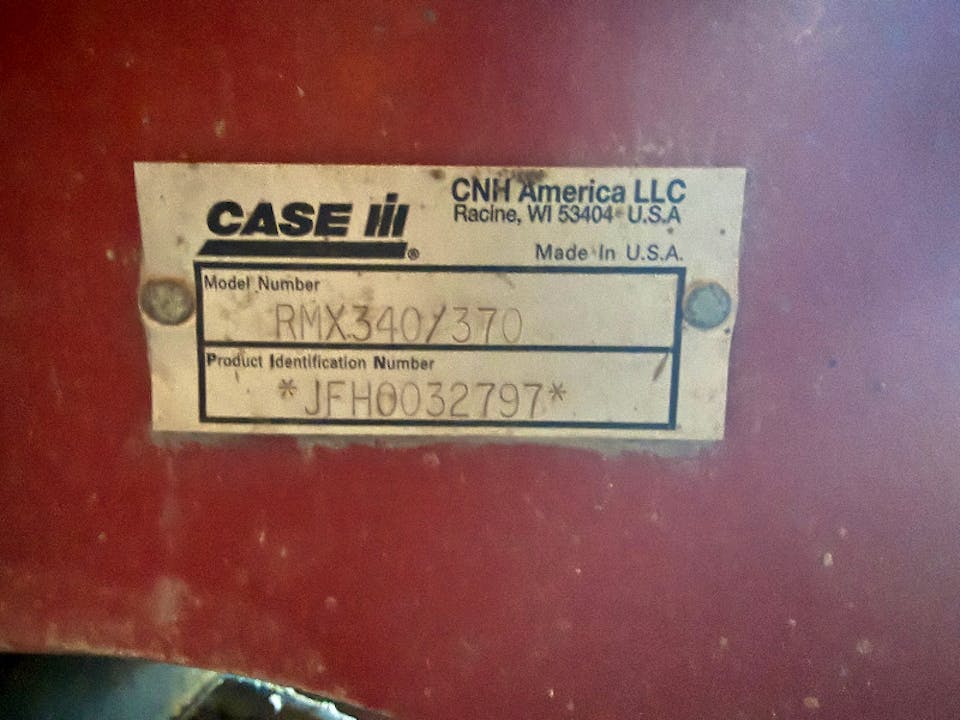CASE IH RMX340