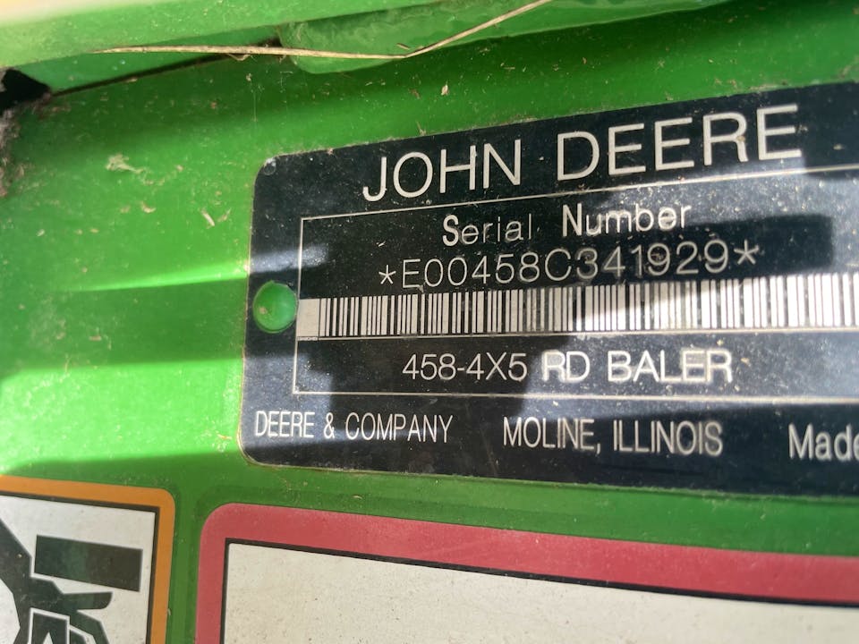 John Deere 458