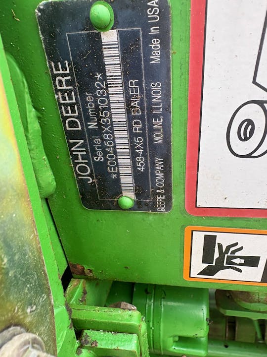 John Deere 458