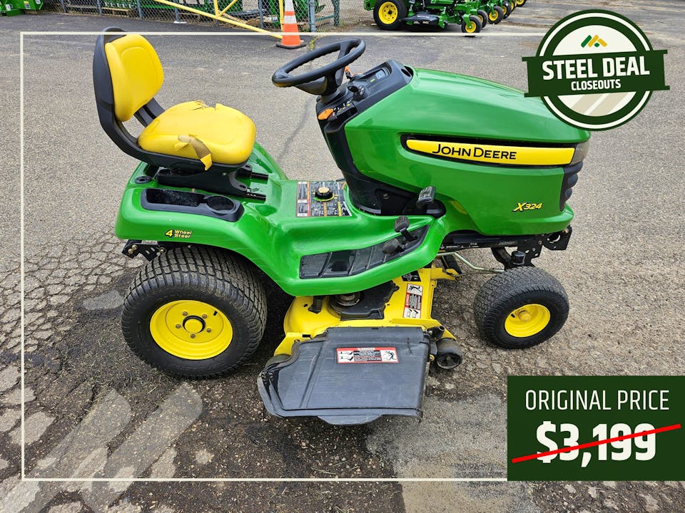 John Deere X324