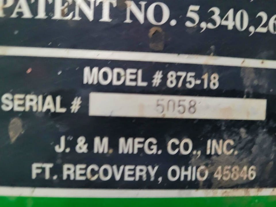 J&M MANUFACTURING 875-18