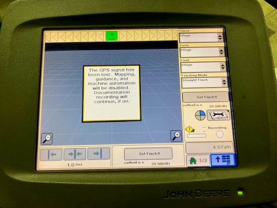 John Deere 2600 Display