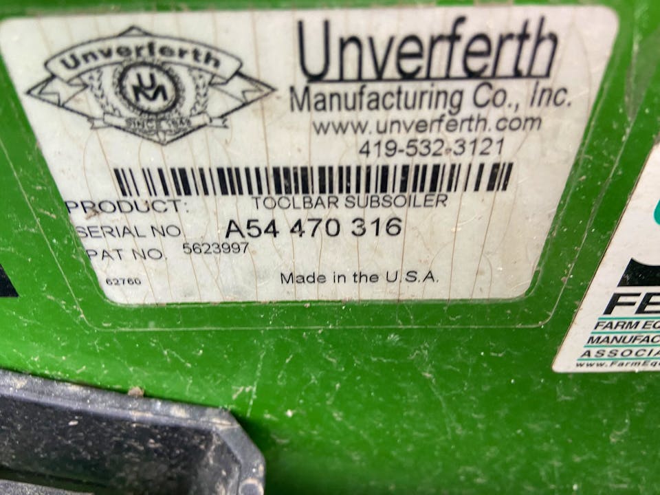 Unverferth ZONE BUILDER 5 SHANK