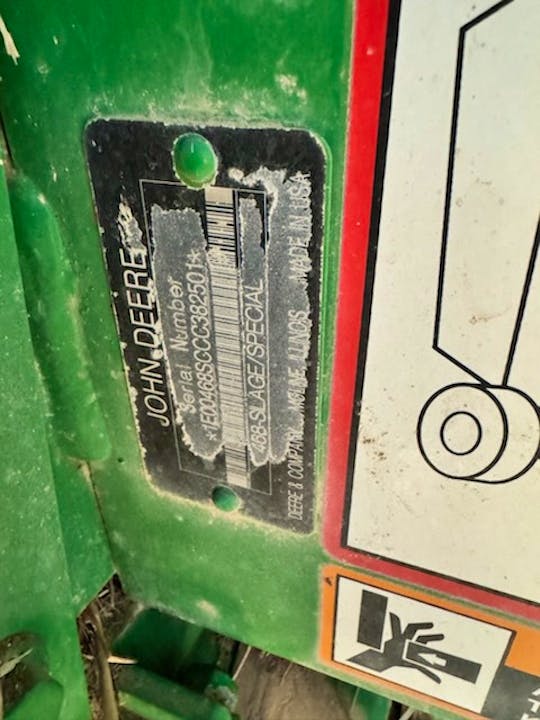 John Deere 468 Silage Special