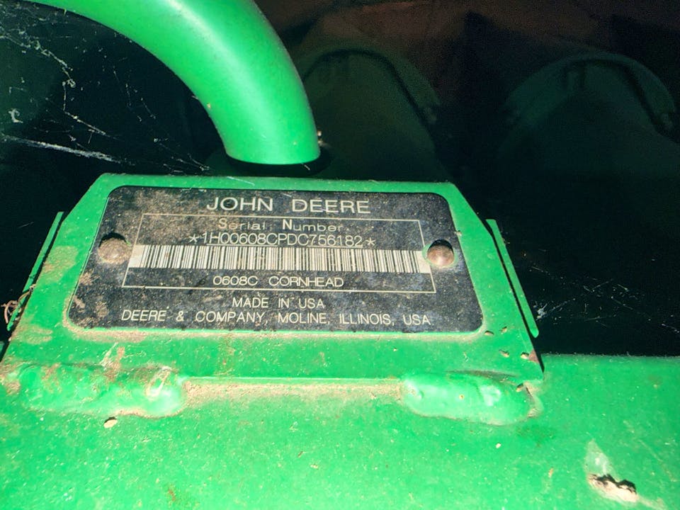 John Deere 608C StalkMaster