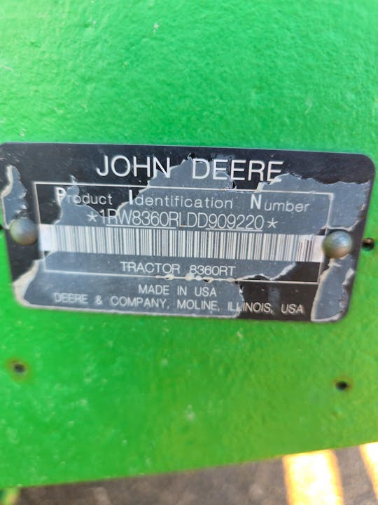 John Deere 8360RT