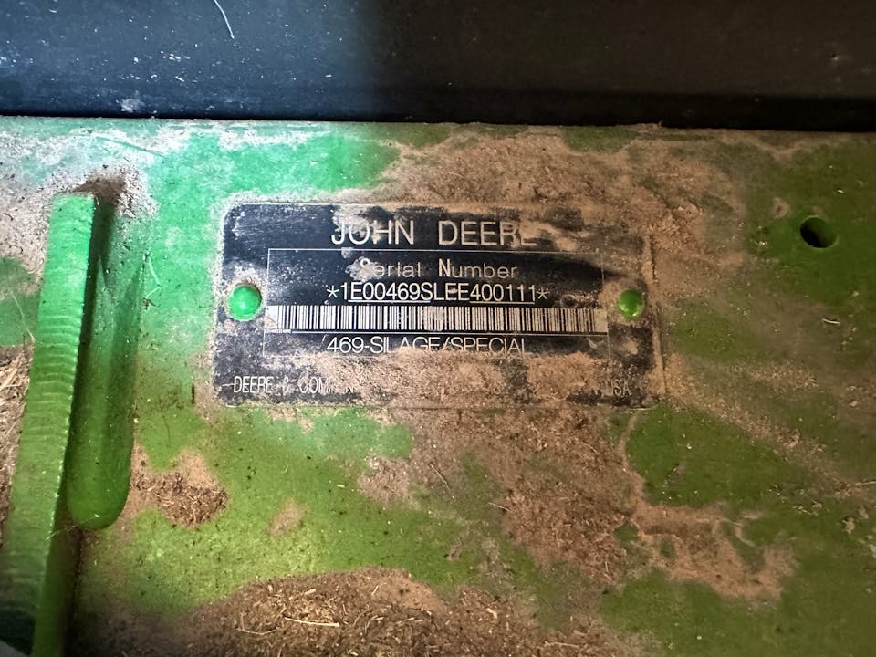 John Deere 469 Silage Special