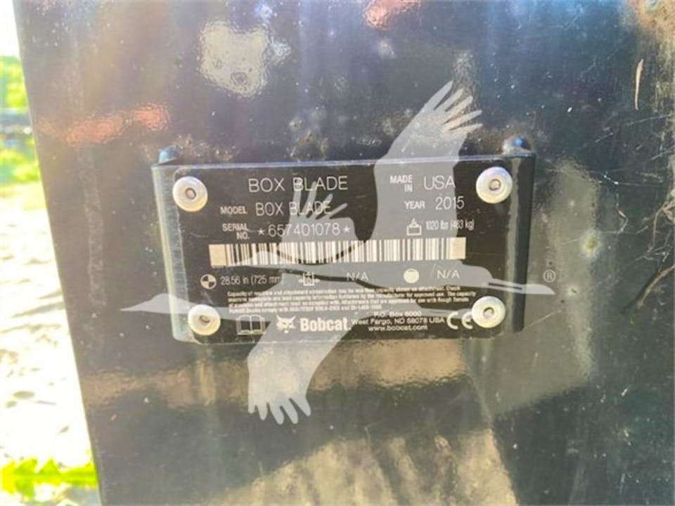 Bobcat Box Blade