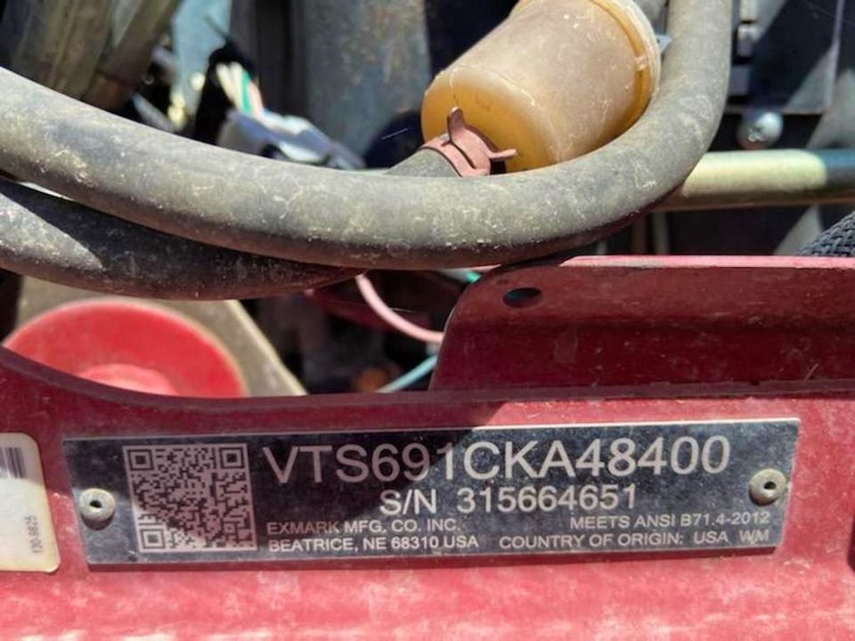 Exmark Vantage S-Series VTS691CKA48400