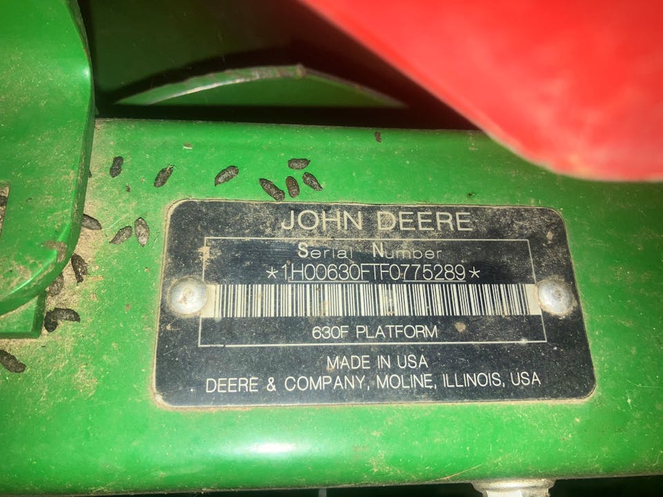 John Deere 630F