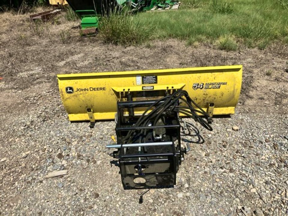 John Deere 54" FRONT BLADE(QUICK-HITCH)