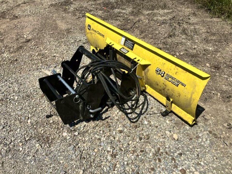 John Deere 54" FRONT BLADE(QUICK-HITCH)