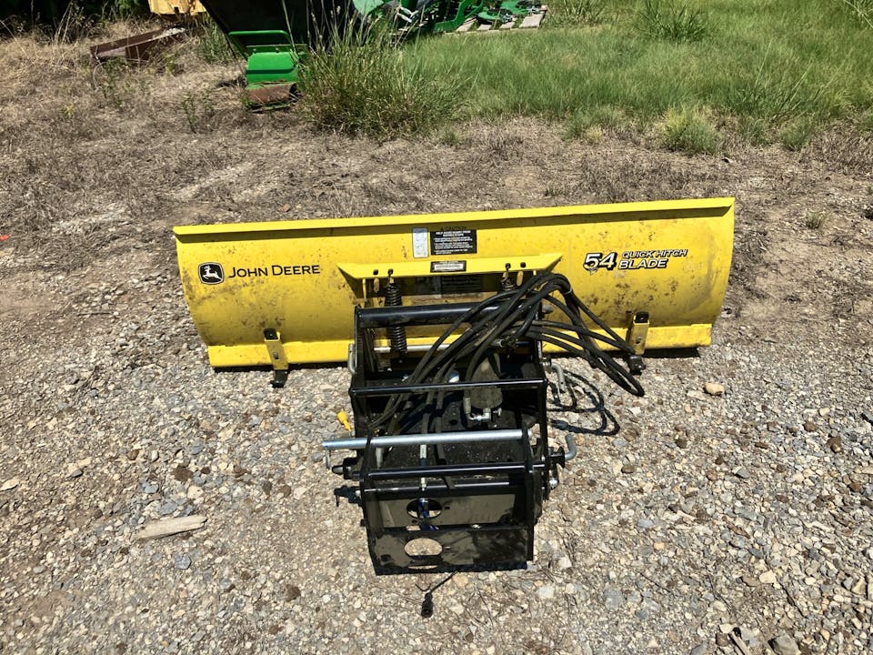 John Deere 54" FRONT BLADE(QUICK-HITCH)