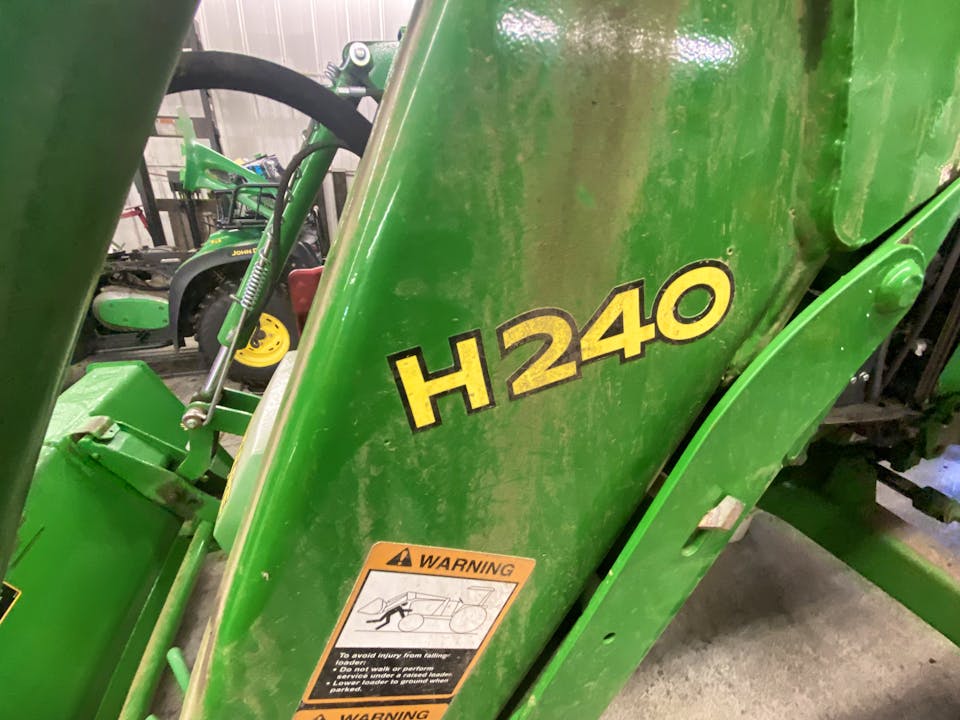 John Deere H240