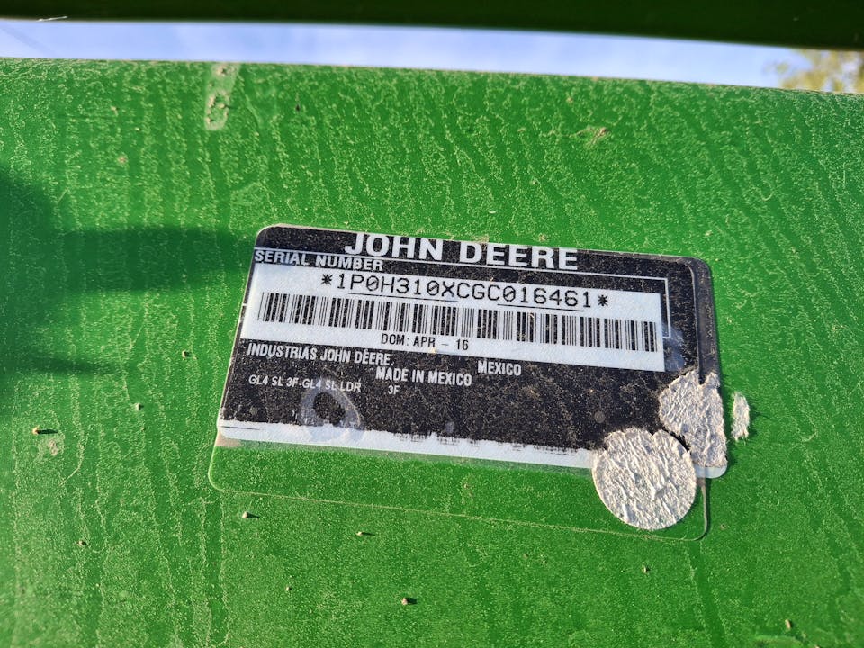 John Deere H310