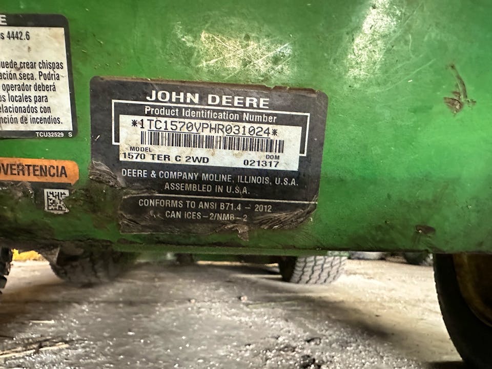 John Deere 1570