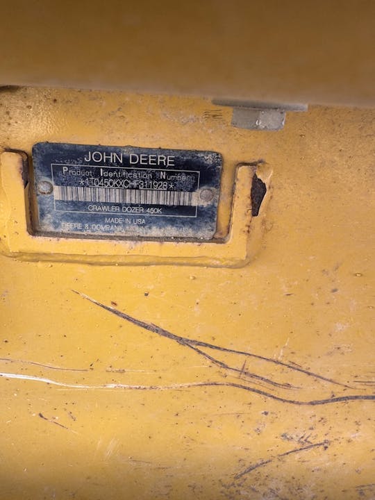 John Deere 450K