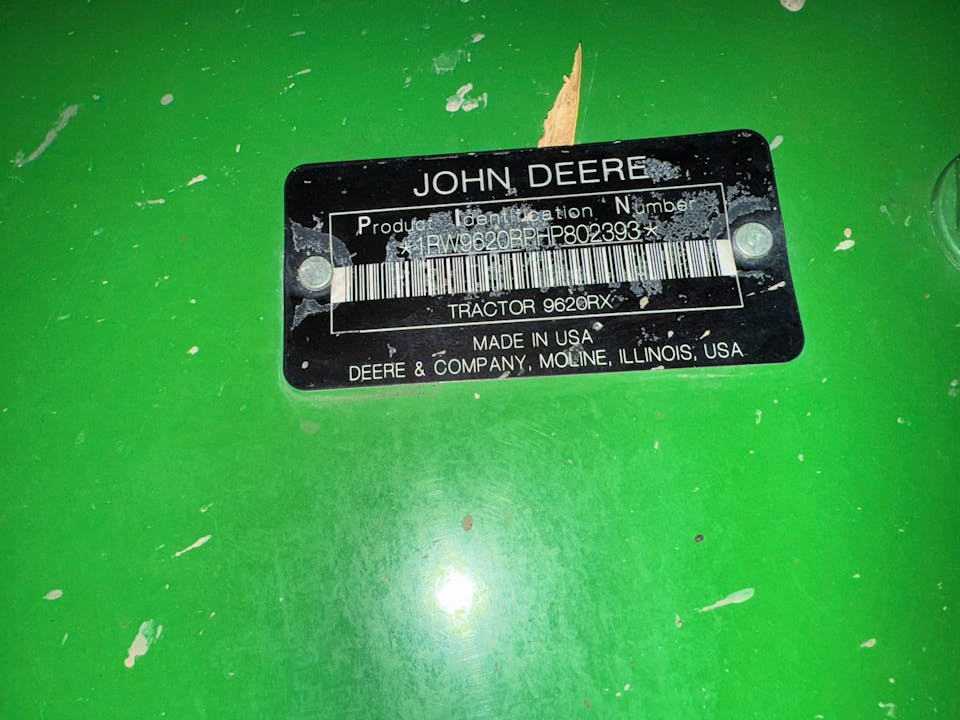 John Deere 9620RX