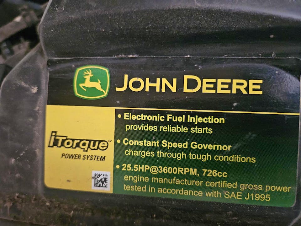 John Deere X590