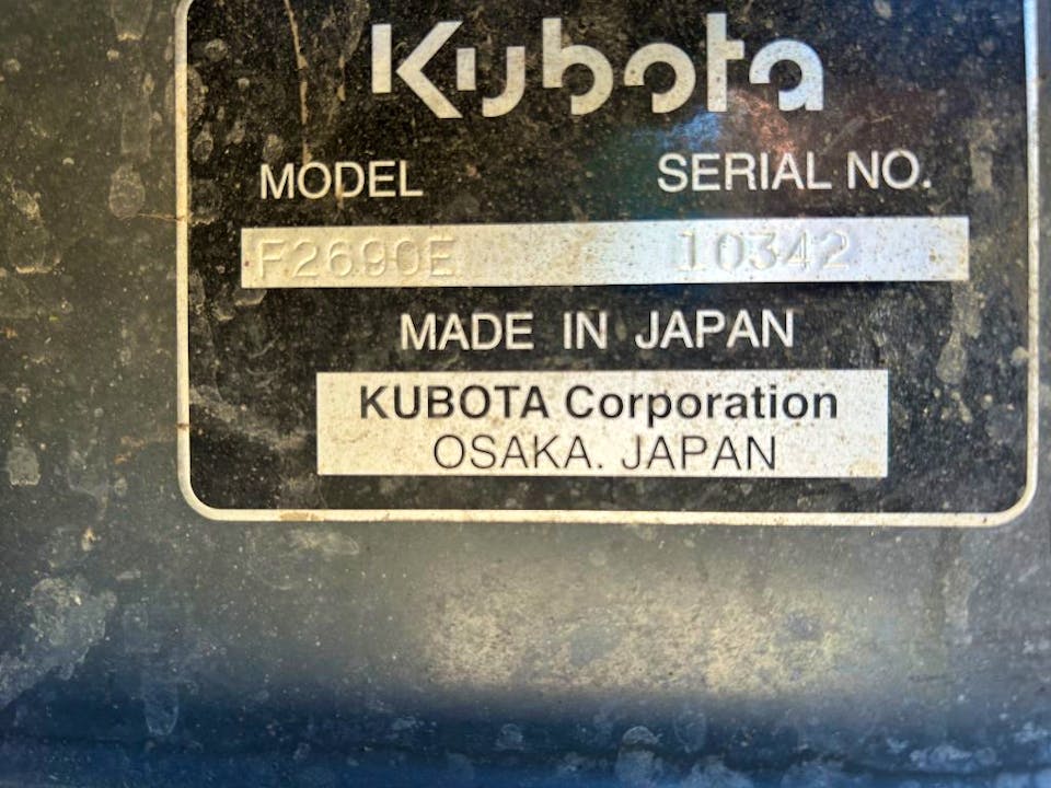 Kubota F2690